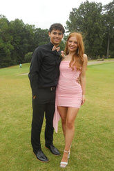 Pink Strapless Ruched Bodycon Short Homecoming Dress With Shawl