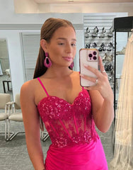 Mermaid Elegant Satin Sweetheart Prom Dress Evening Dress