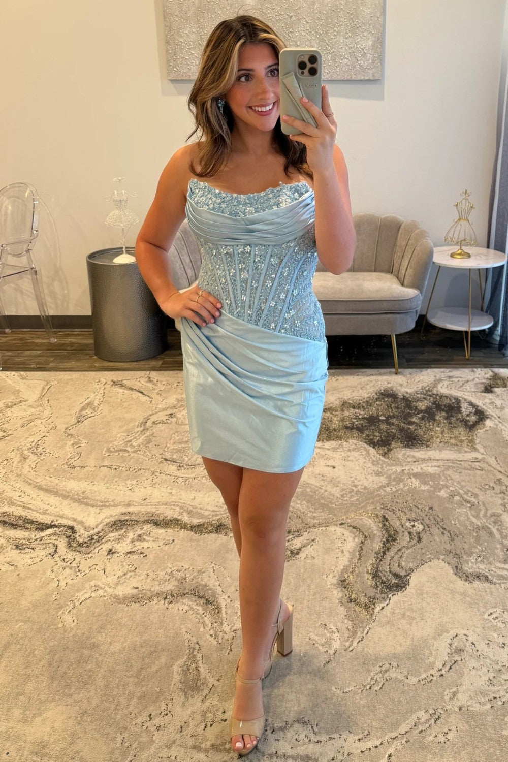 glamorous-strapless-champagne-homecoming-dress-with-beaded-corset-and-draped-skirt-7624